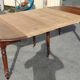 Table 6 pieds louis philippe noyer 2m25