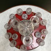 Service de liqueur en carrousel - fin du 19e siècle