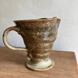 Pyrite stoneware pitcher