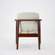 1960s Børge Mogensen Teak Armchair Model 165 Produced by Søborg Møbelfabrik, Denmark