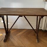 Old oak bistro table