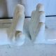 Pair of vintage book clamts