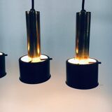 Italian pendant lamps, Italy, 1960s, set of 4