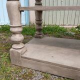Table de drapier en bois style antique