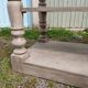 Table de drapier en bois style antique