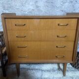 1950s oak chest of drawers