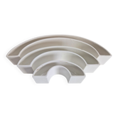Bol Tondo Tremiti en céramique par Angelo Mangiarotti pour Danese Milano, 1964, ensemble de 3.