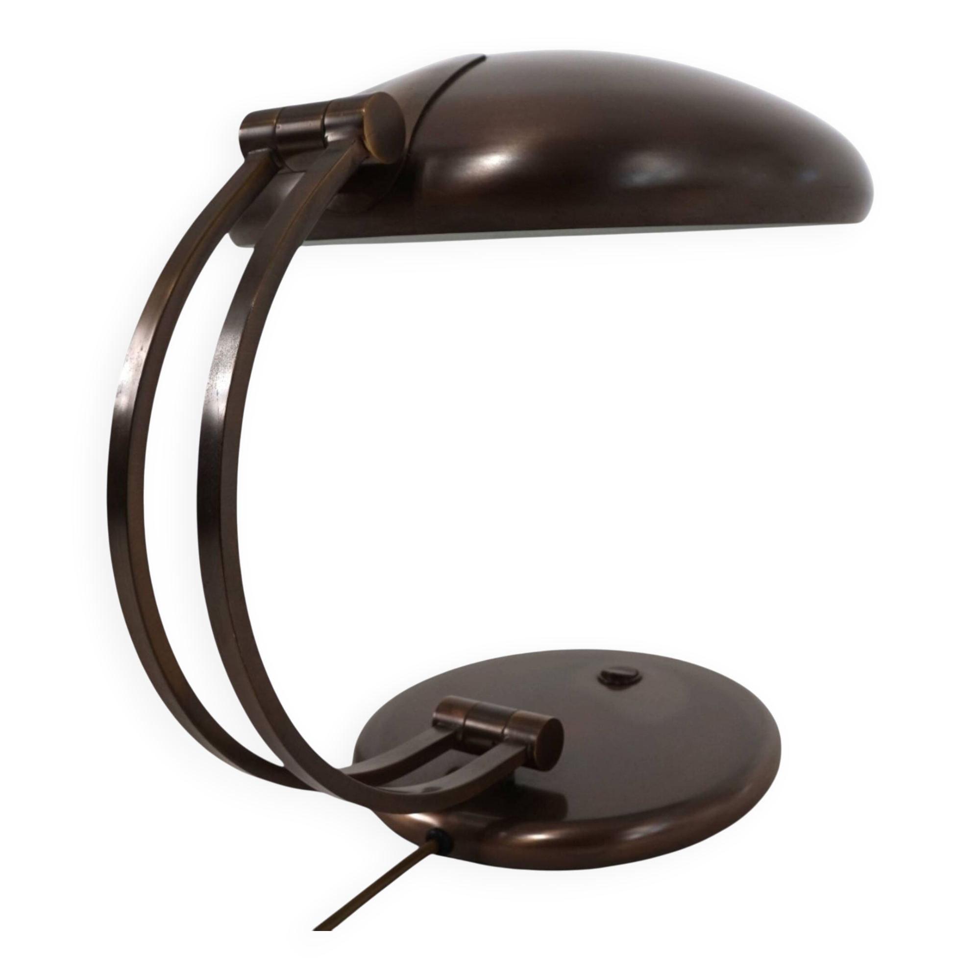 Hillebrand Bronzed Table Lamp by Egon Hillebrand, 1960