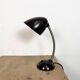 Vintage Brown Bakelite Gooseneck Table Lamp, 1950s