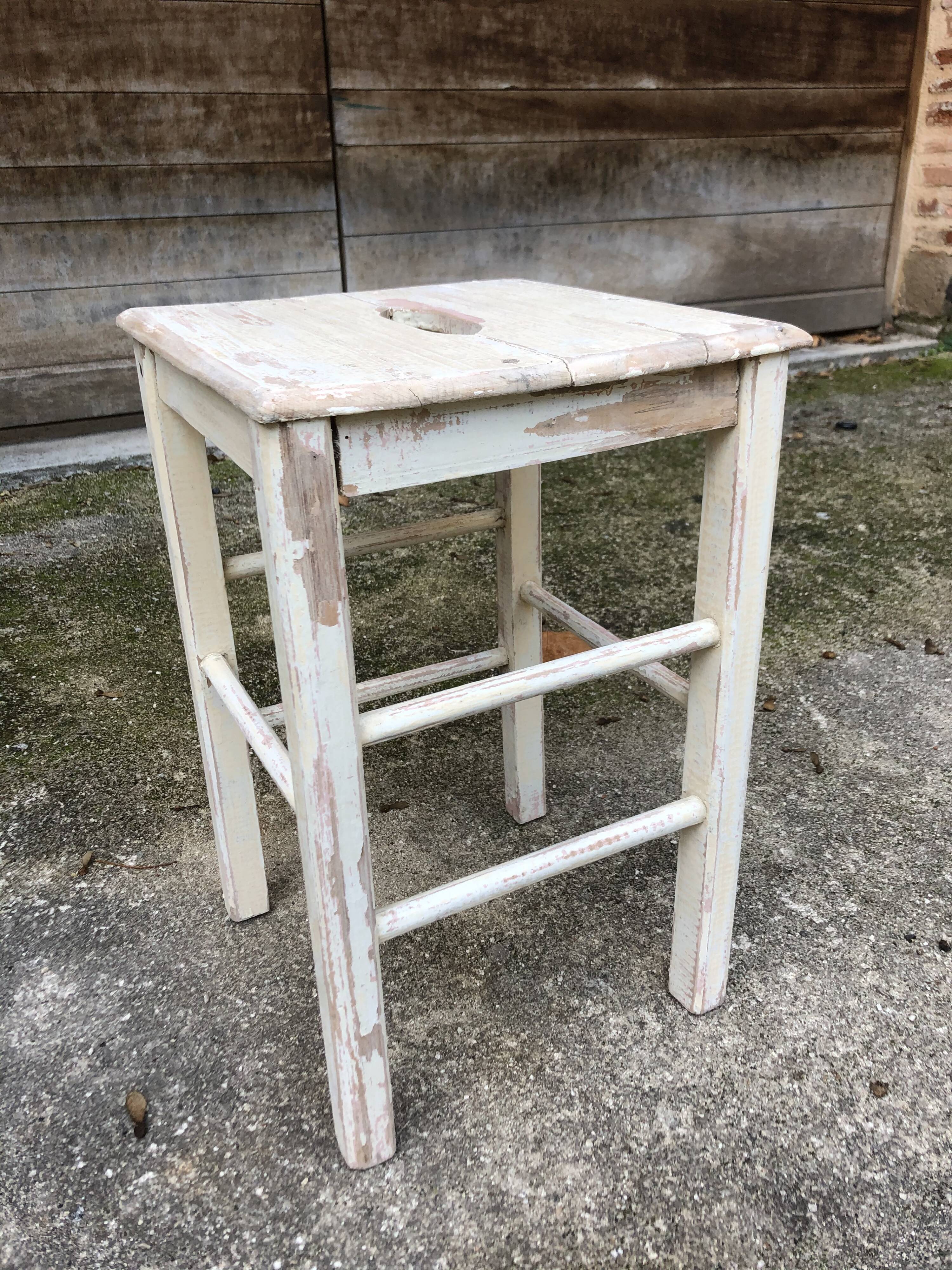 Wooden stool