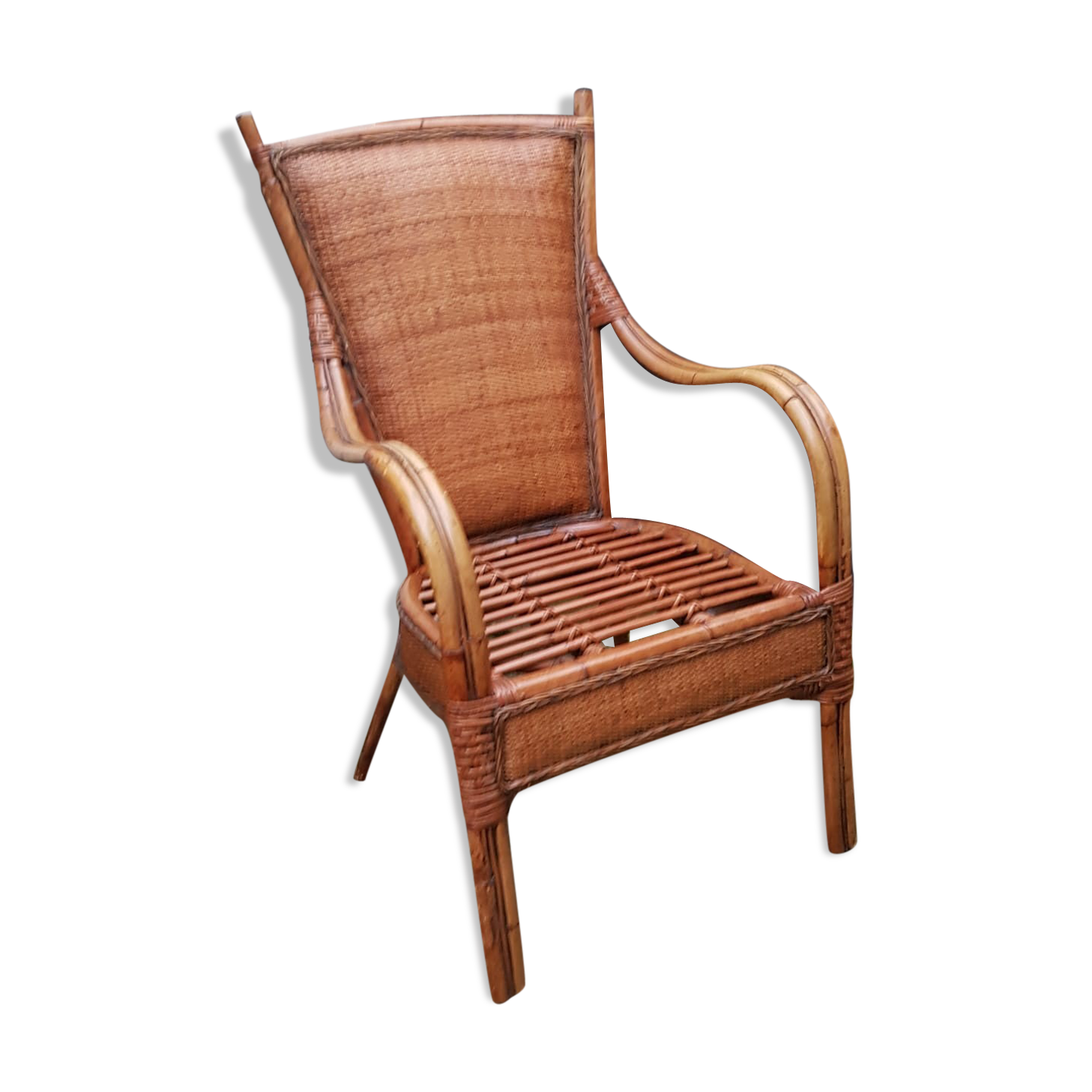 1950 rattan chair