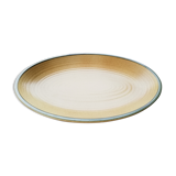 Plat ovale grès salins