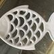 Porte savon vintage poisson en fonte émaillée