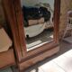 Bedroom wardrobe linen antique ice cabinet