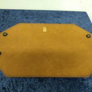 Plateau Art Déco biseauté vintage St Gobain