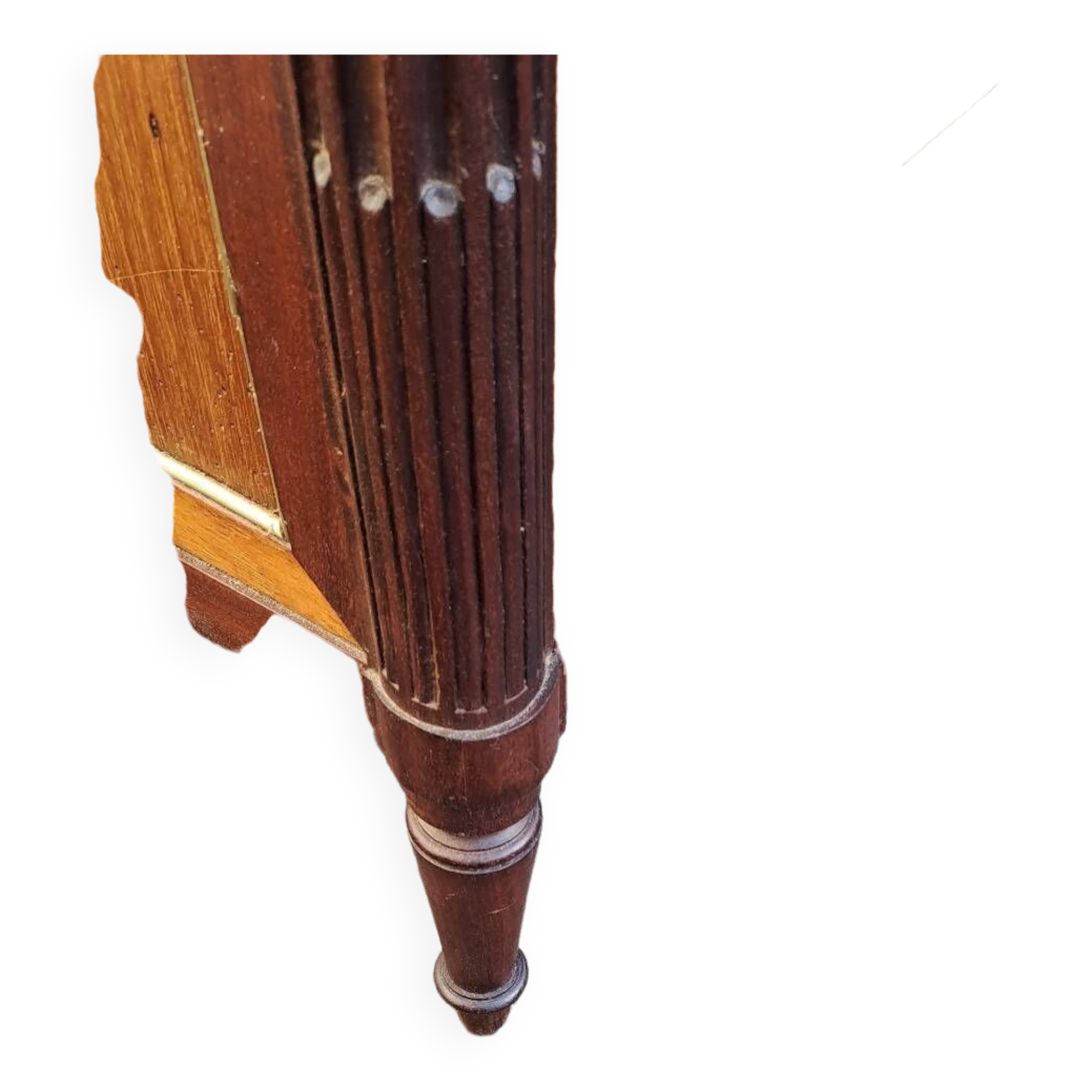 Louis XVI chest of drawers, mahogany, late 18th century, early 19th century