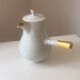 Beautiful Limoges coffee pot and teapot, UNIC Paris.