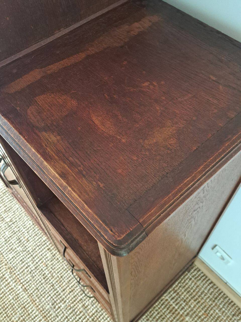 Asymmetrical Art Deco wardrobe