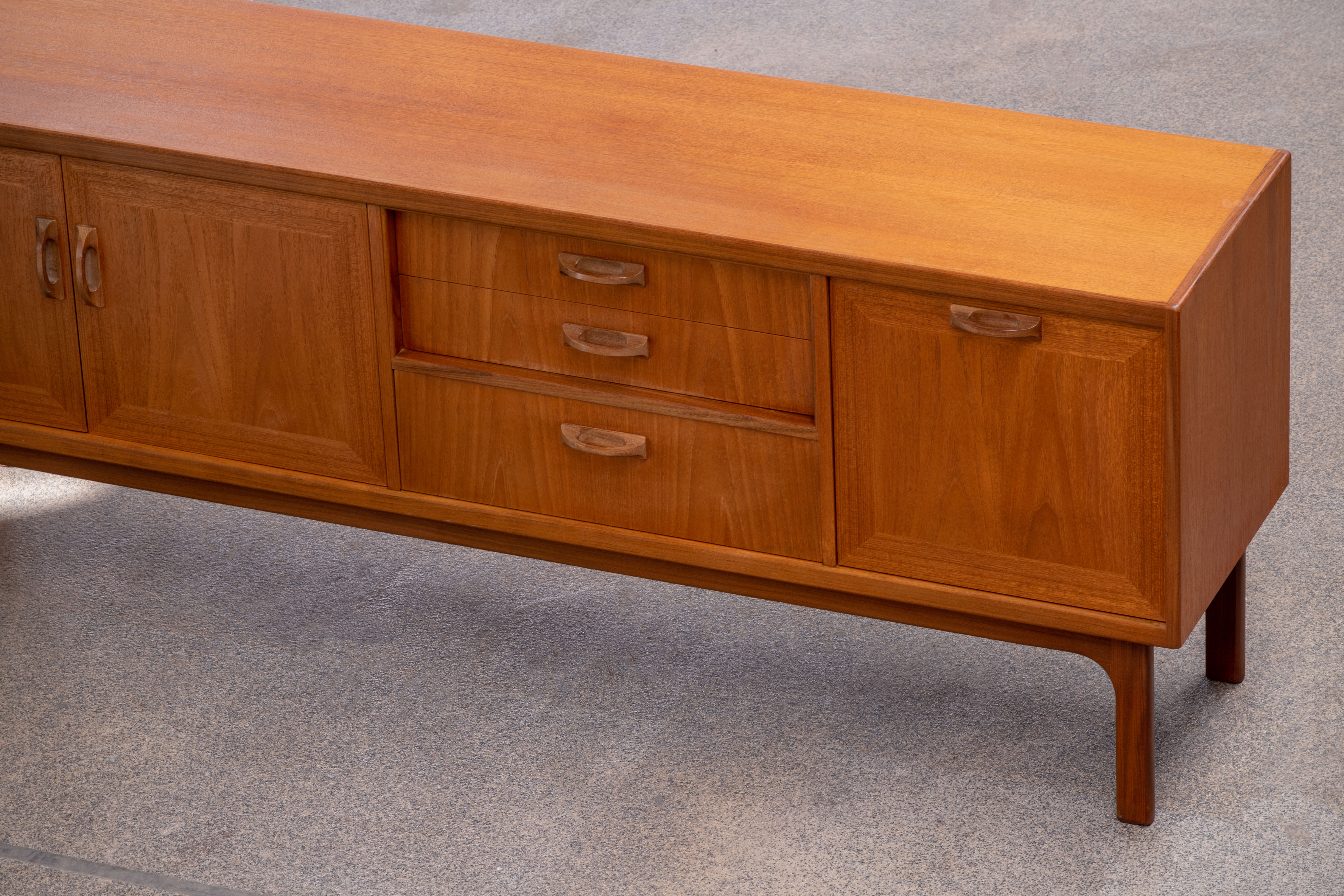 Vintage Scandinavian row Gplan 1960