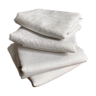 4 monogram towels