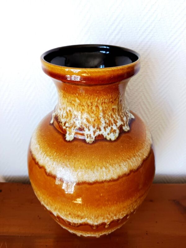 Vase potiche vintage Bay West Germany 1970