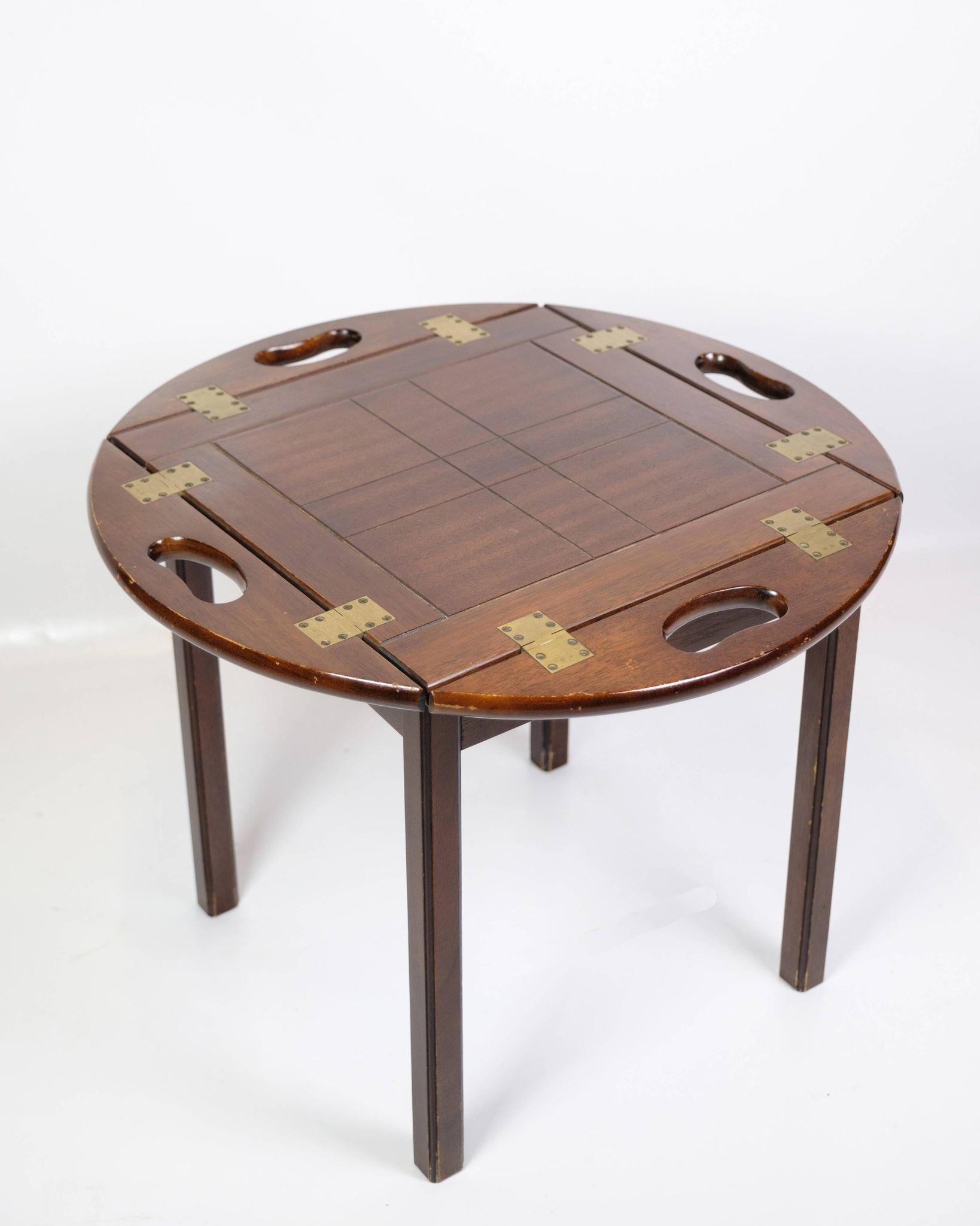 Table de majordome en acajou des années 1960