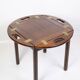 Table de majordome en acajou des années 1960