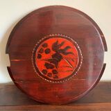 Chinese lacquered basket