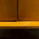 Scandinavian wardrobe 1960 honey color 4 doors L 205 cm