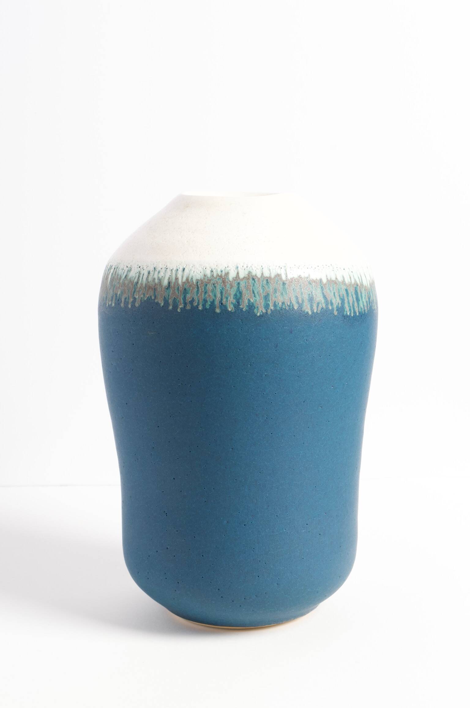 Glazed stoneware vase - Ryozo Taniguchi - Japan