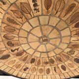 Coffee table "Les Herbiers" by Roger Capron