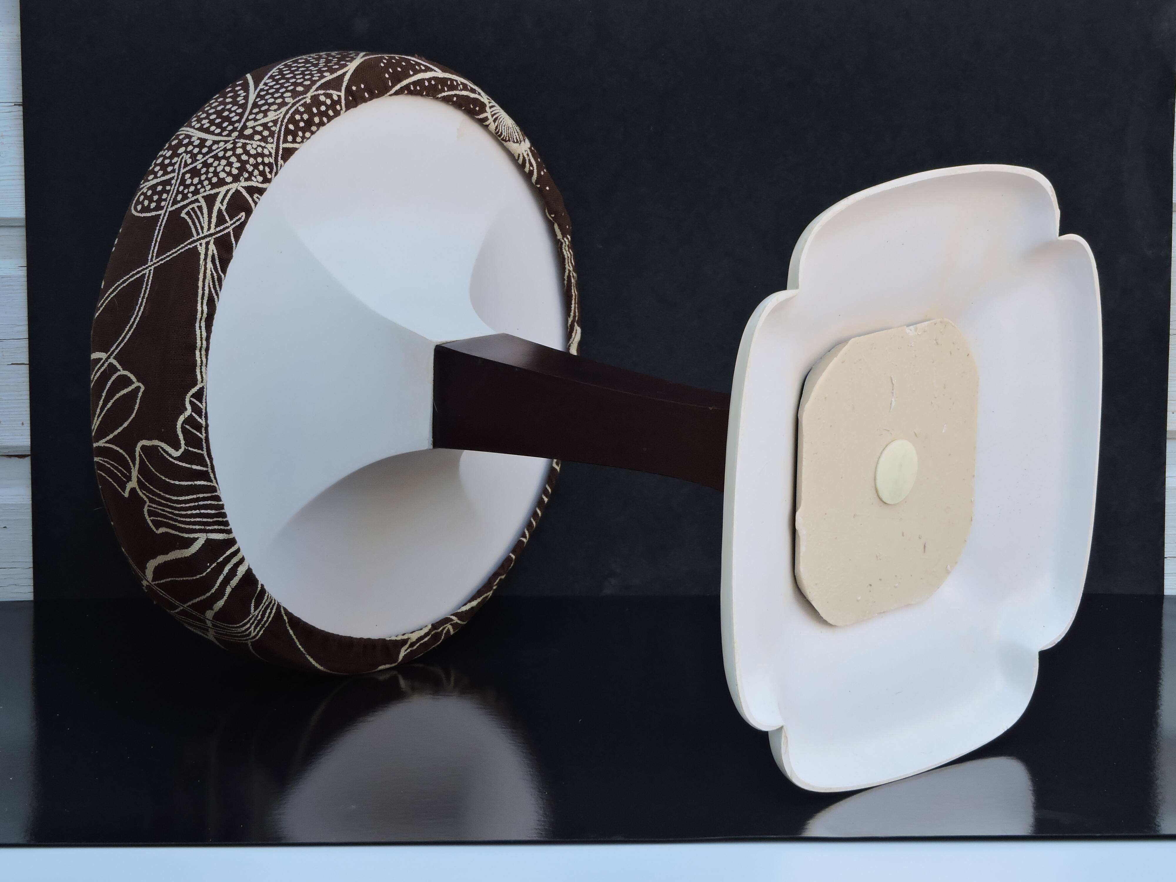 Stool Gautier tulipe base clover design 70