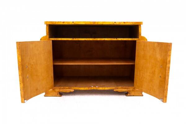 Art Deco chest of drawers from the 1940s, Poland.