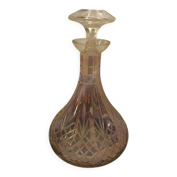 Cut glass carafe