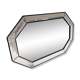 Miroir biseauté octogonal