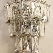 Kinkeldey glass wall lamp, Germany, 1970