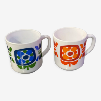 Lot de 2 mugs mobil