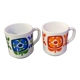 Lot de 2 mugs mobil