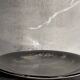 Ceramic round serving dish of the Salins 50s, service "Golf-Juan"