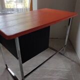 Chrome and skai desk from the 70s