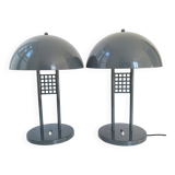 Pair of vintage lamps 1980