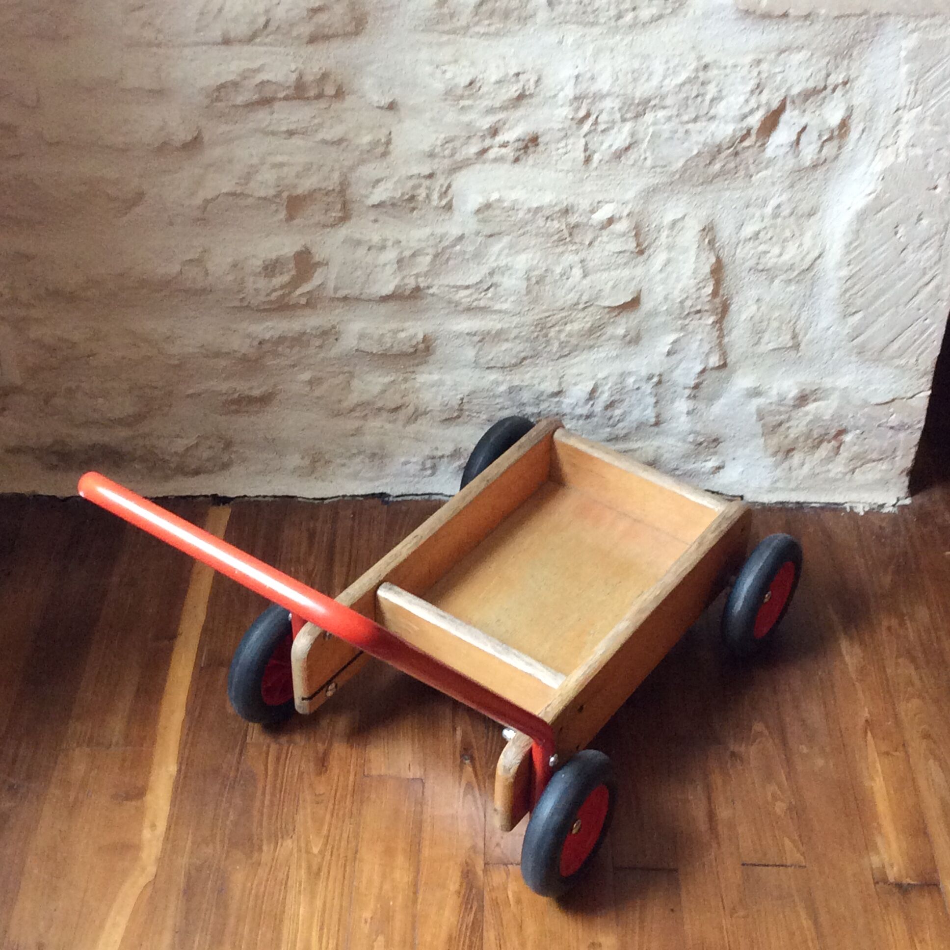 Caddie cart storage vintage toy stroller