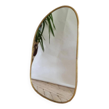 Handcrafted copper mirror