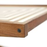 Cart bar teak with pattern maze 1960 s