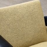 Pair of vintage armchairs in 1960 wool