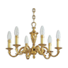 Bronze chandelier Lucien Gau