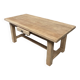 Solid oak farmhouse table