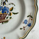 Longchamp hand-painted. Set of 2 flat plates.