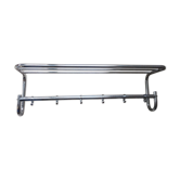 Porte-manteau en inox des années 60