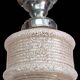 Old globe ceiling light suspension glass from Clichy